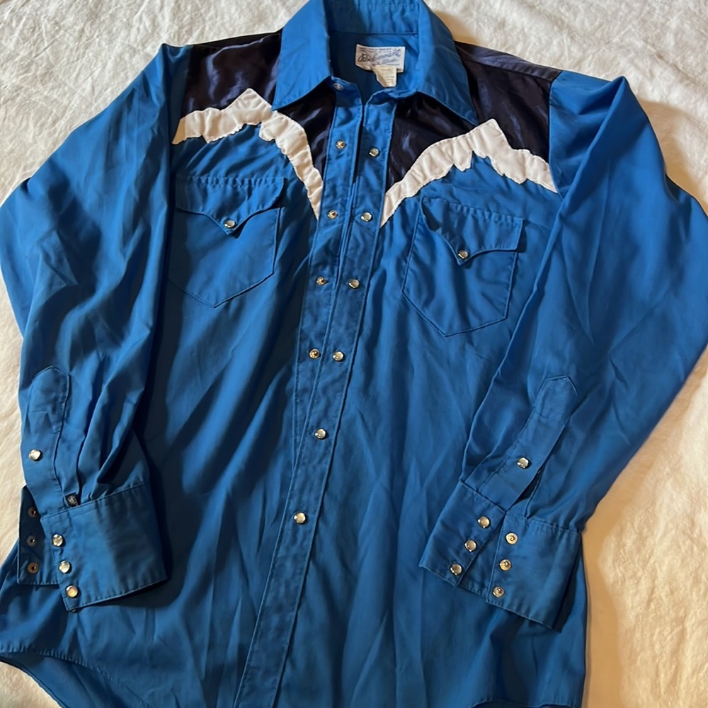 Rock mount Ranch Wear western snap shirt